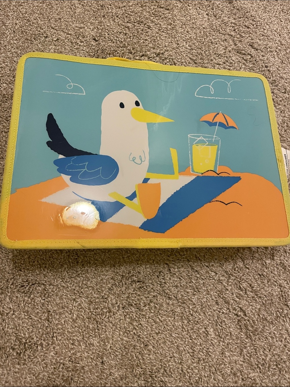 Kids travel lap table